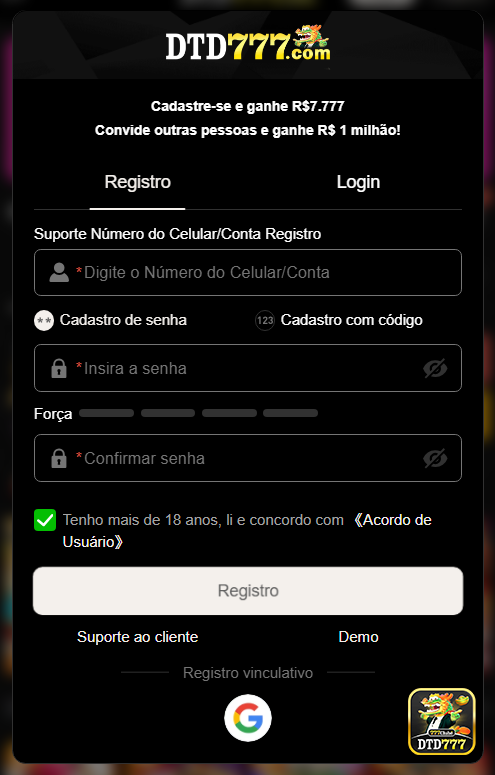 Recompensas VIP dtd777.com